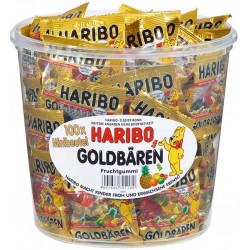 Haribo L’Ours D’Or Mini Boîte de 100 sachets