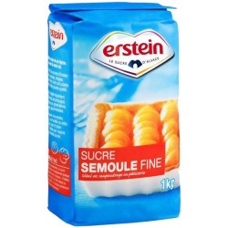 Erstein Sucre Semoule 1Kg (lot de 3)