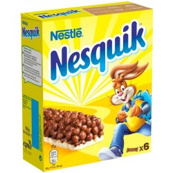 Nestlé Nesquik Barre Céréales au Lait 150g (lot de 3)