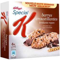 Kellogg's Special K Special K Barre Céréales Chocolat Noir 129g (lot de 3)