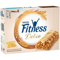 Nestlé Fitness Fitness Barre Délice Chocolat Blanc 135g (lot de 3)