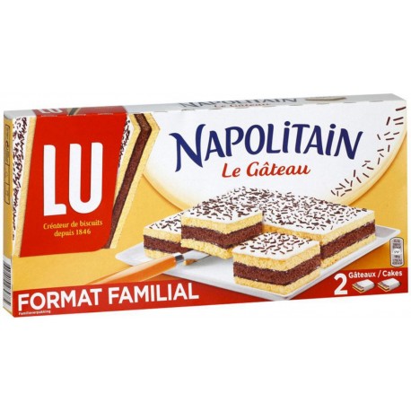 LU Napolitain Gâteau 400g (lot de 3)