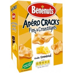 Bénénuts Apéro Cracks Emmental 90g (lot de 3)