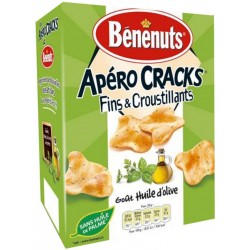 Bénénuts Apéro Cracks Olive 90g (lot de 3)