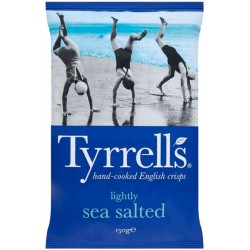 Tyrrells Tyrrell’s Chips Légèrement Salé 150g (lot de 3)