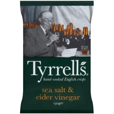 Tyrrells Tyrrell’s Chips Vinaigre de Cidre 150g (lot de 3)