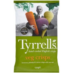 Tyrrells Tyrrell’s Chips Mélange de Légumes 150g (lot de 3)