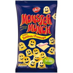 Monster Munch Jambon Fromage 85g (lot de 6)