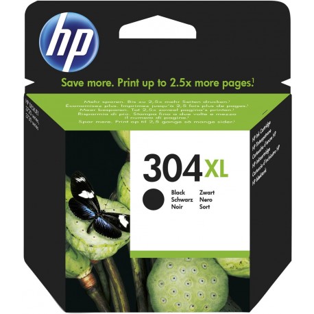 HP Cartouche d’Encre 304 XL 304XL BLACK Noir (lot de 3) N9K08AE