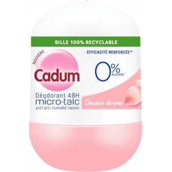 Cadum déodorant bille 48h Douceur de Rose 50ml