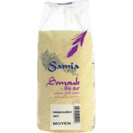 Samia Semoule de blé dur moyenne 5,5 Kg