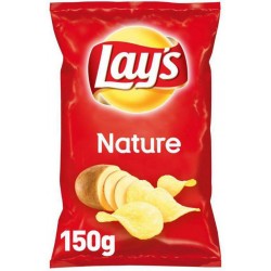 Lay's Chips Nature 150g (lot de 6)