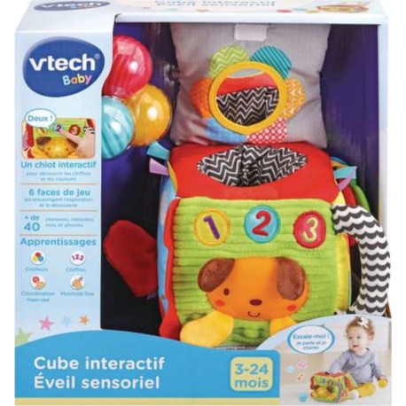 VTECH Cube interactif éveil sensoriel C1161865