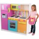 Kidkraft Grande cuisine de luxe aux couleurs vives en bois - Jouet d'imitation