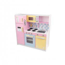 Kidkraft Grande Cuisine enfant pastel en bois - Jouet imitation