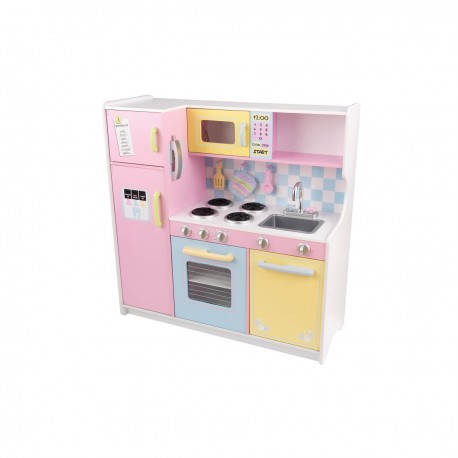 Kidkraft Grande Cuisine enfant pastel en bois - Jouet imitation