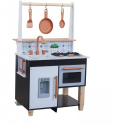 Kidkraft Cuisine enfant en bois Artisan Island - Jouet d'imitation