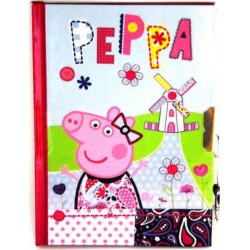 Peppa Pig Journal intime peppa Pig carnet secret Diak