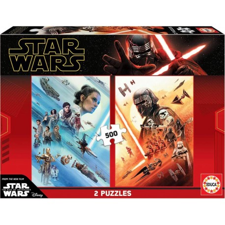 Educa Puzzle 2x500 STAR WARS EPISODE IX