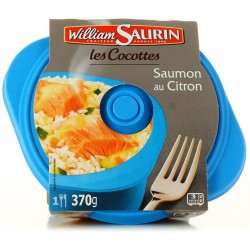 William Saurin Cocotte Saumon au Citron 370g 3261055930262 (lot de 4)