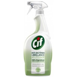 Cif Spray Anti-Bactérien & Multi-Usages Sans Javel 750ml (lot de 6)