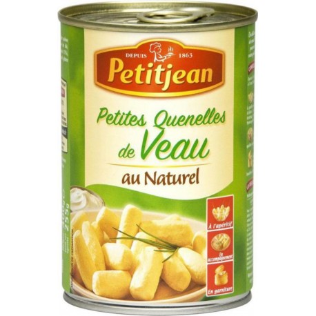 Petitjean Petites Quenelles de Veau au Naturel 255g (lot de 8)