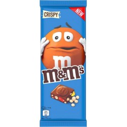 M&M's Tablette Crispy 150g (lot de 3 tablettes)