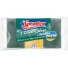 SPONTEX COMB GRATT EP+MICROFIBRE X3