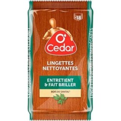 O’Cedar Lingettes Nettoyantes x18