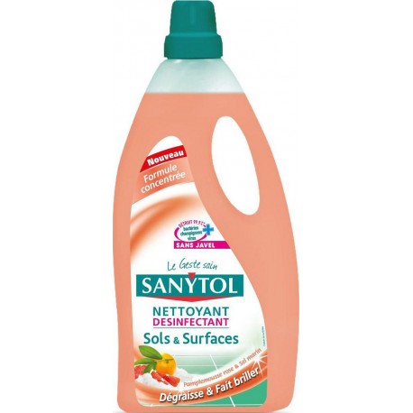 SANYTOL Désinfectant Sol Pamplemouse 1L