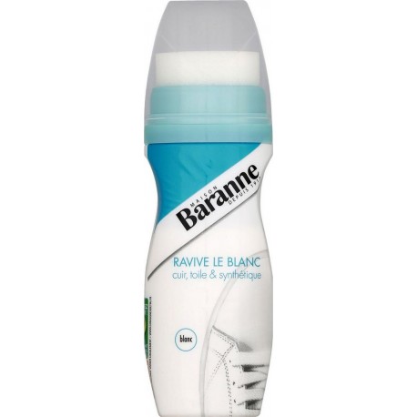 BARANNE Cirage blanc avec applicateur 75ml