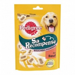 Pedigree Sa Récompense Bouchées Fourrées au Boeuf 155g (lot de 8)