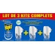 0.07 RAID Anti Moustiques 3 Diffuseurs + 3 Recharges 3x45 Nuits