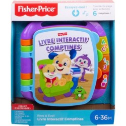 FISHER PRICE ILivre interactif de comptines