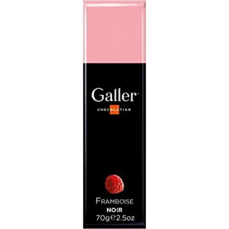 GALLER BATON NOIR FRAMBOISE70G