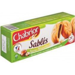 CHABRIOR Sablés Fourrage Noisette 125g