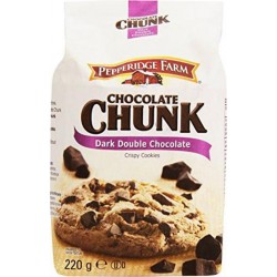 PEPPERIDGE FARM Double Chocolat Noir Cookies 220g