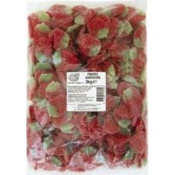 Lutti Fraise Zure Aardbeien 3Kg