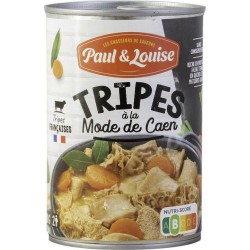 Paul & Louise Tripes à la mode de Caen 400g (lot de 3)