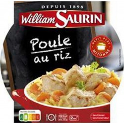 William Saurin Poule au Riz 285g (lot de 3)