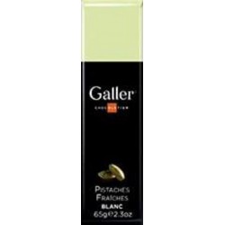 Galler Bâton Chocolat Blanc à la Pistache 65g