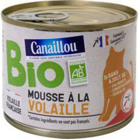 CAN.MOUSSE VOLAIL BIO CHAT200G 3250392703172