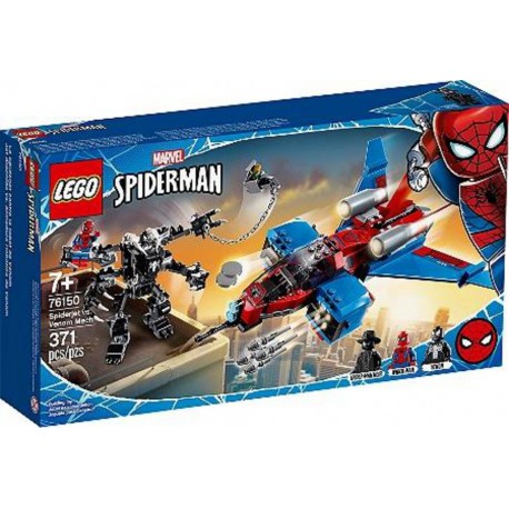 LEGO LE SPIDER-JET CONTRE LE