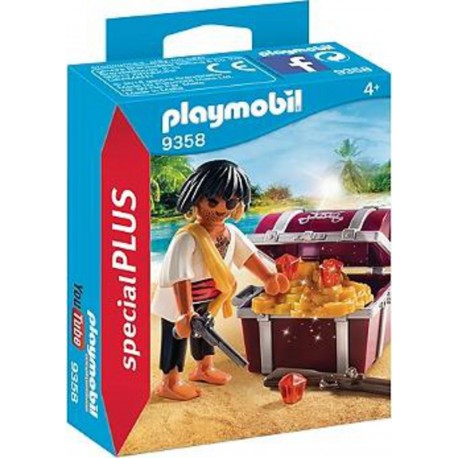 PLAYMOBIL PIRATE COFFRE AU TRESOR