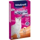 Friandises pour chat liquides canard & beta-glucanes VITAKRAFT 6x15g 90g