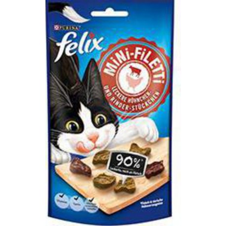 Purina Félix Mini-filetti au Poulet et au Boeuf 40g