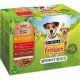 Friskies Pâtée en sauce poulet-bœuf-agneau pour chiens adultes 12x100g 1.2Kg