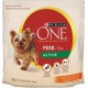 Purina One Croquettes Active riches en Poulet avec Riz pour chien mini 1,5Kg (lot de 3)