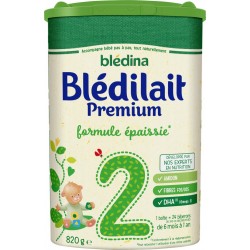 Bledilait Lait bébé 2ème âge Premium formule épaissie