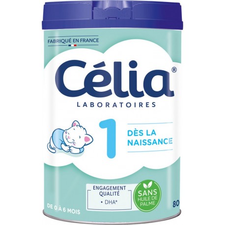 Celia Laboratoires Lait bébé 1ère âge en poudre de 0 à 6 mois